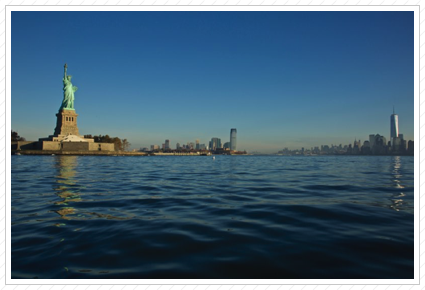 Statue of Liberty & Lower Manhattan ©